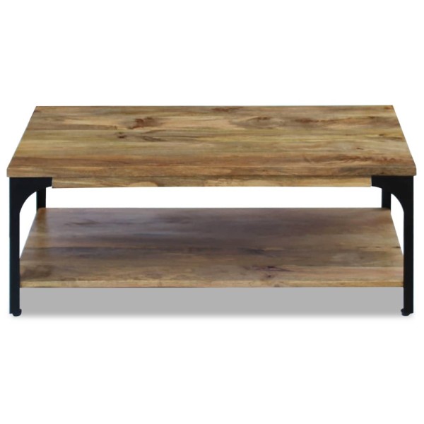 Mesa de centro madera de mango 100x60x38 cm