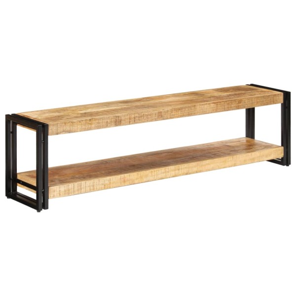 Mueble para la TV madera maciza de mango 150x30x40 cm