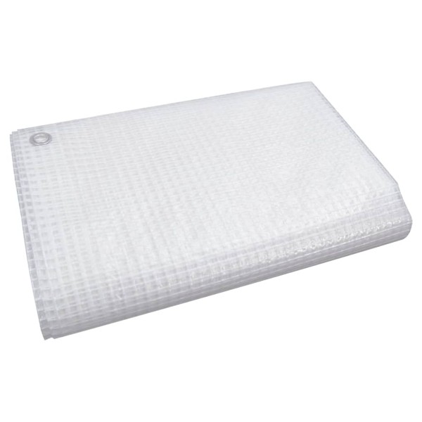 Lona de gasa de vuelta blanco 140 g/m² 2x3 m