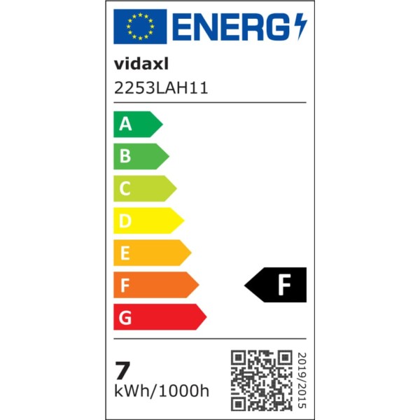 Foco LED portátil con energía solar 7 W blanco frío