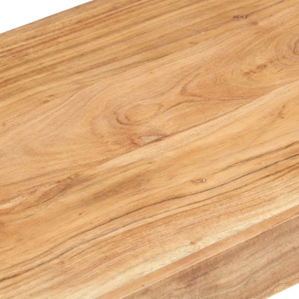 Banco de madera de acacia maciza 110x38x46 cm