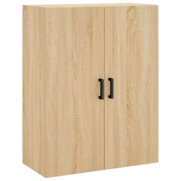 Armario de pared 2 unidades roble Sonoma 69,5x34x90 cm