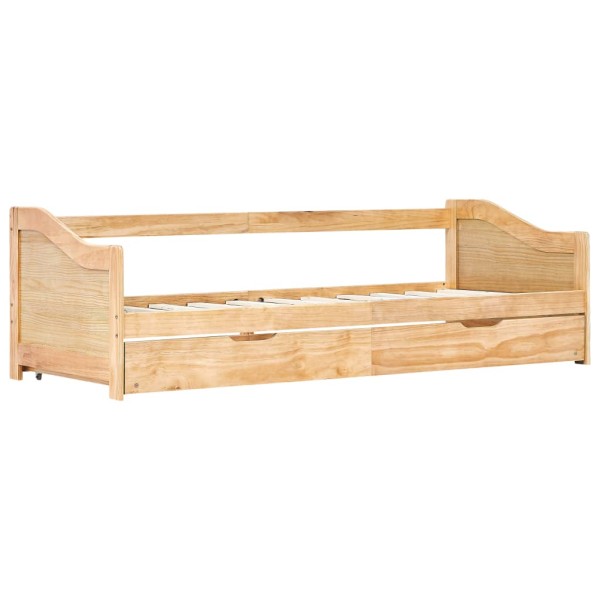 Estructura de sofá cama extraíble madera de pino 90x200 cm