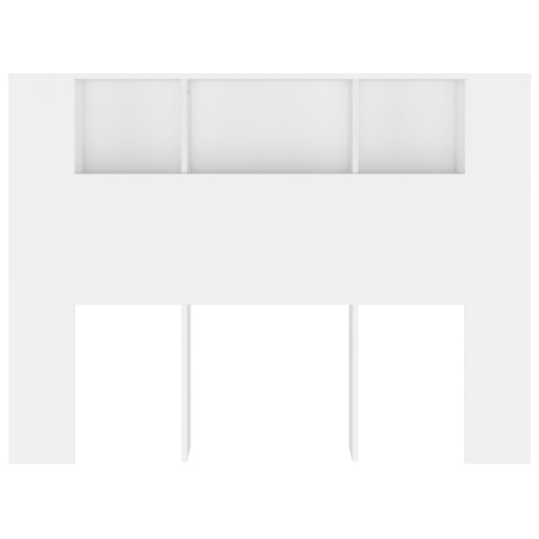 Mueble cabecero blanco 140x18,5x104,5 cm