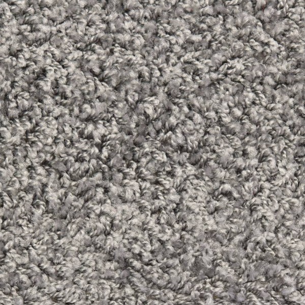 Alfombras de peldaños de escalera 15 uds gris 56x17x3 cm