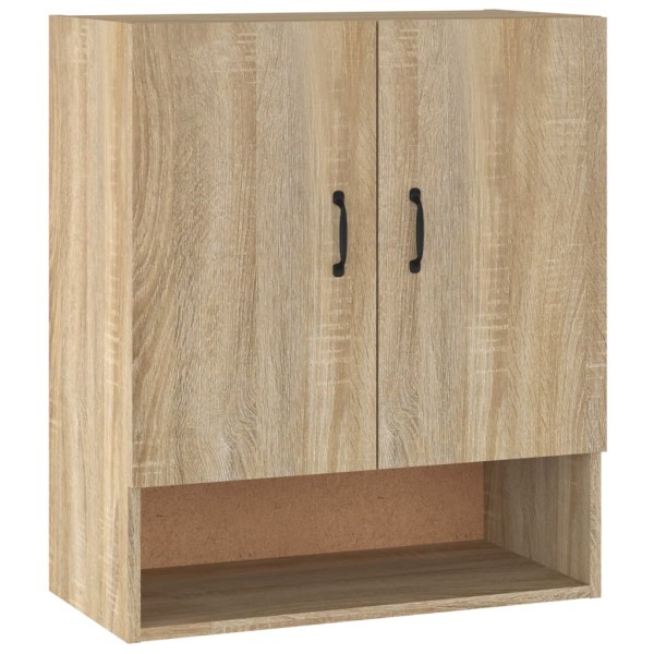 Armario de pared madera contrachapada roble sonoma 60x31x70 cm