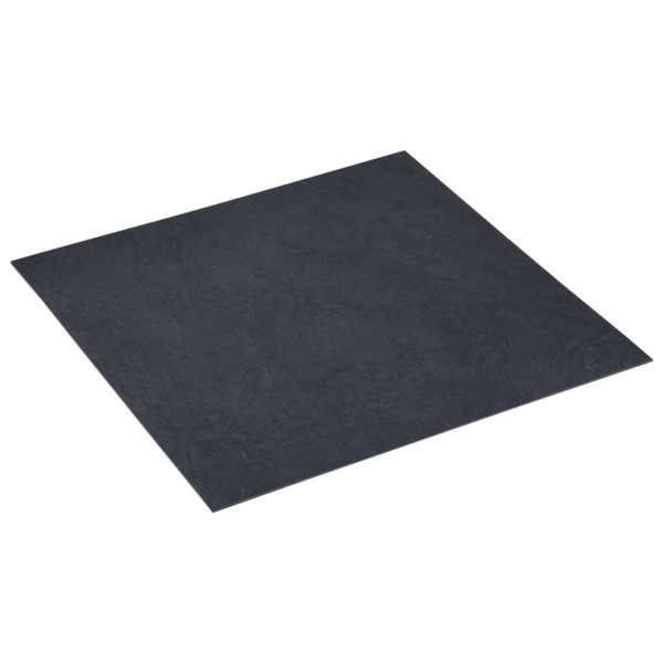 Lamas para suelo de PVC autoadhesivas mármol negro 5,11 m²