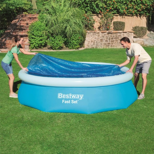 Bestway Cubierta solar para piscina Flowclear 305 cm