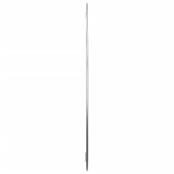 Espejo de pared redondo plateado Ø 60 cm