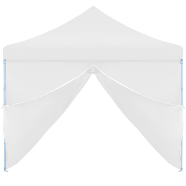 Carpa de fiestas pop-up plegable con 8 paredes blanco 3x9 m