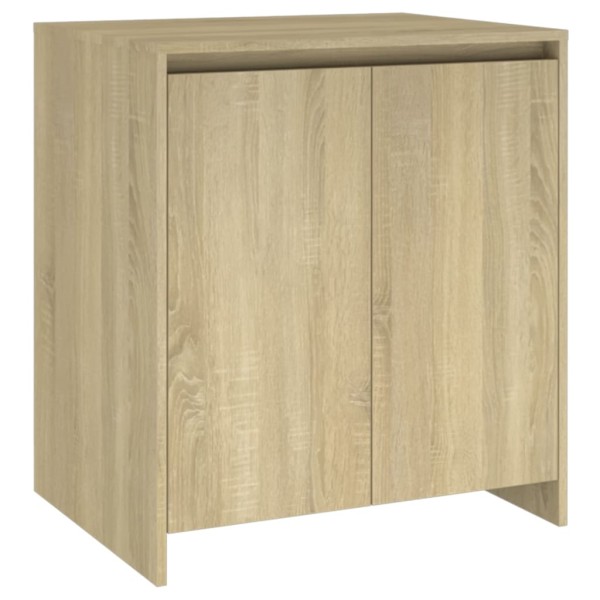 Aparador de madera contrachapada roble Sonoma 70x41x75 cm