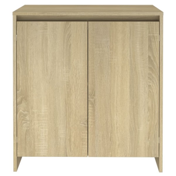 Aparador de madera contrachapada roble Sonoma 70x41x75 cm