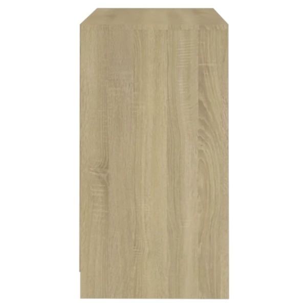 Aparador de madera contrachapada roble Sonoma 70x41x75 cm