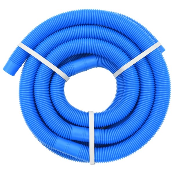 Manguera de piscina con abrazaderas azul 38 mm 6 m