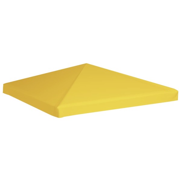 Toldo de cenador 270 g/m² 3x3 m amarillo