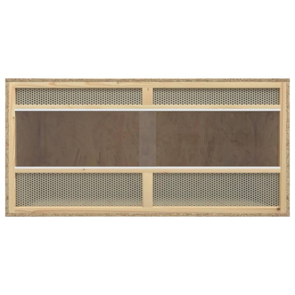 Terrario de madera contrachapada 100x47x47 cm