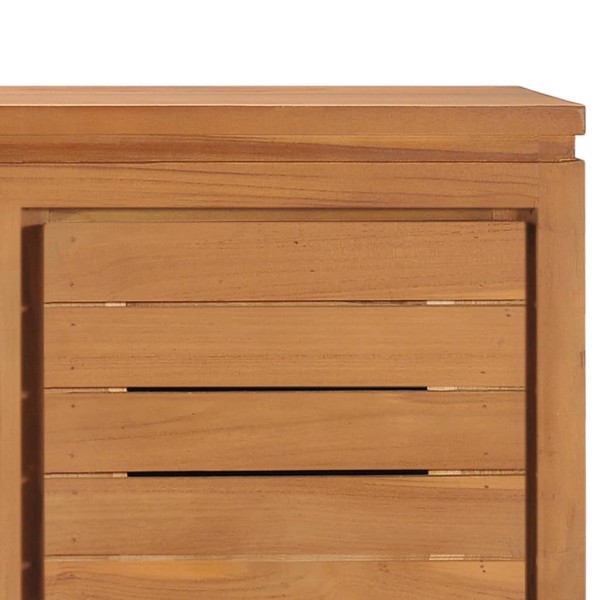 Mueble para TV madera maciza de teca 110x30x40 cm