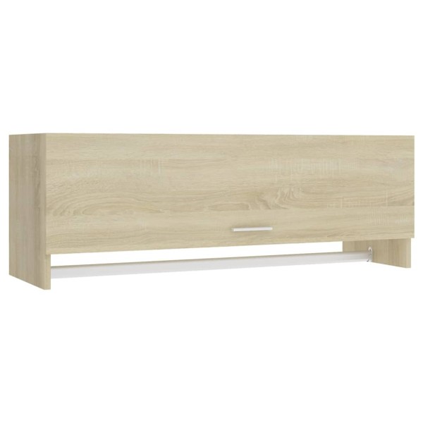 Armario de madera contrachapada roble Sonoma 100x32,5x35 cm