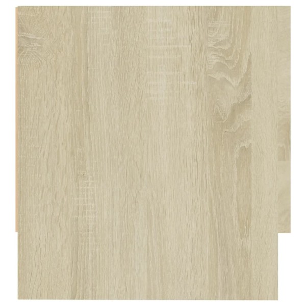 Armario de madera contrachapada roble Sonoma 100x32,5x35 cm