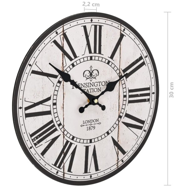 Reloj vintage de pared London 30 cm