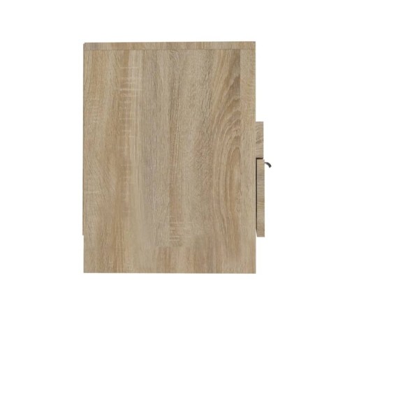 Mueble de TV madera contrachapada roble Sonoma 150x33,5x45 cm