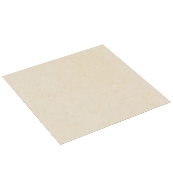 Lamas para suelo de PVC autoadhesivas beige 5,11 m²