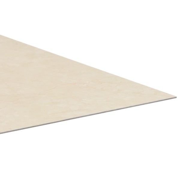 Lamas para suelo de PVC autoadhesivas beige 5,11 m²