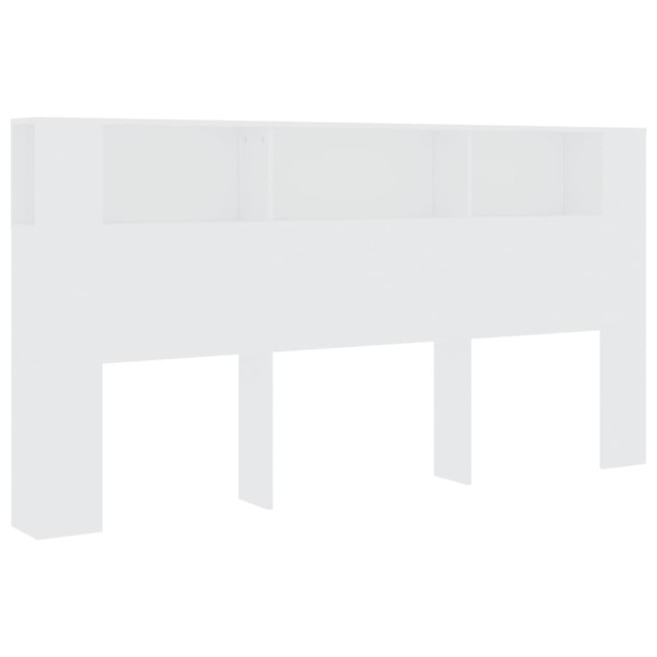 Mueble cabecero blanco 200x18,5x104,5 cm