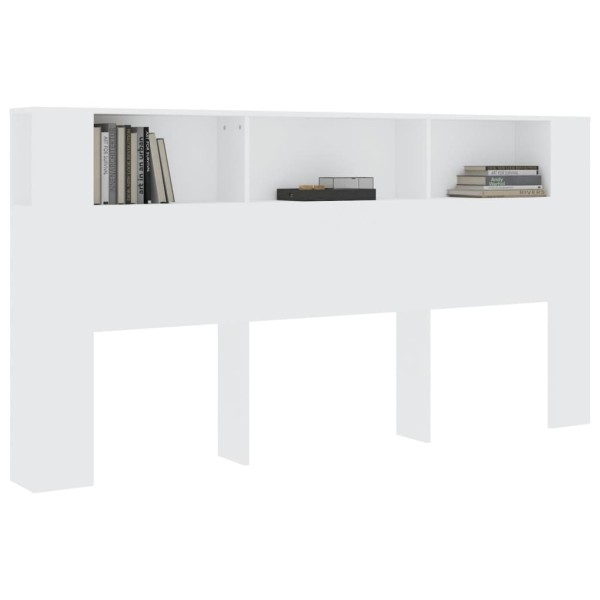 Mueble cabecero blanco 200x18,5x104,5 cm