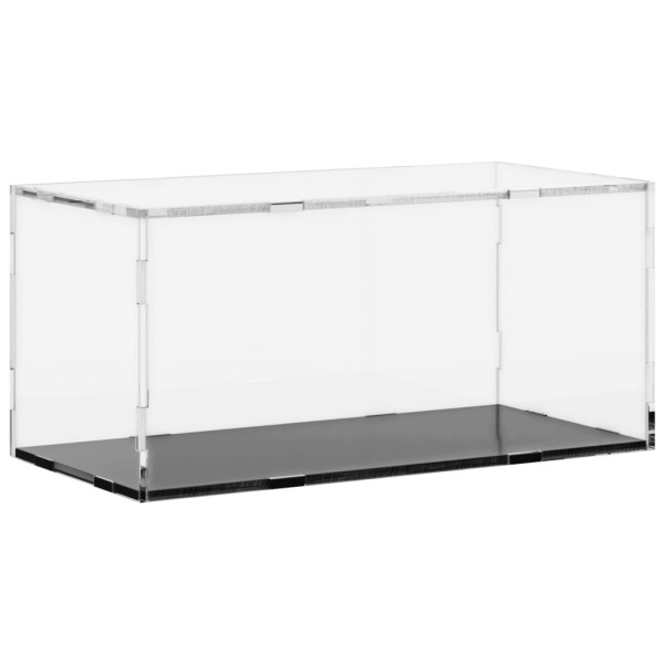 Caja de exposición acrílico transparente 30x15x14 cm