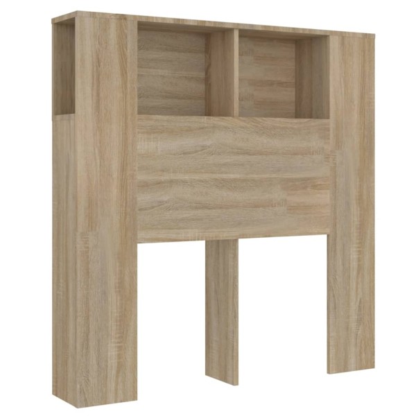 Mueble cabecero color roble Sonoma 100x18,5x104,5 cm