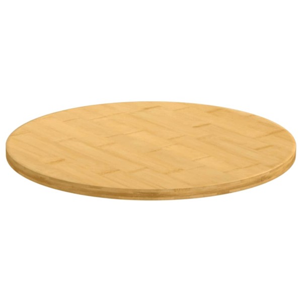 Tablero de mesa de bambú Ø50x1,5 cm