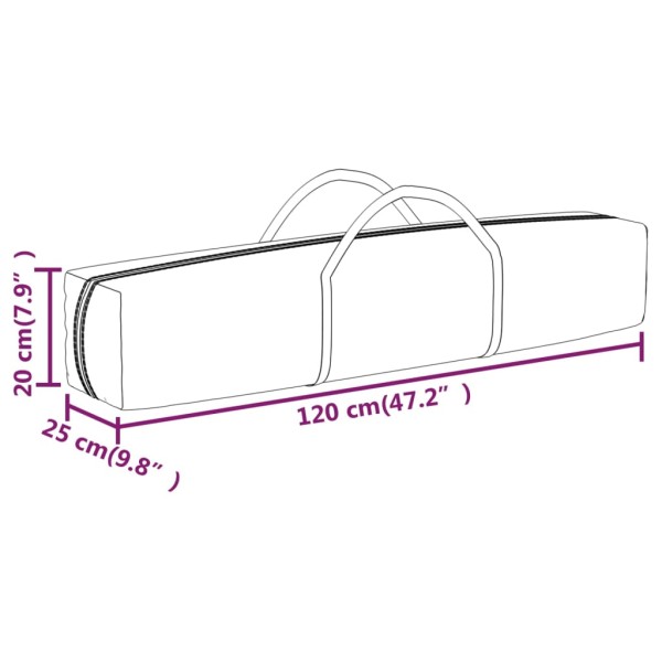 Carpa para fiestas plegable con paredes laterales negro 2x2 m