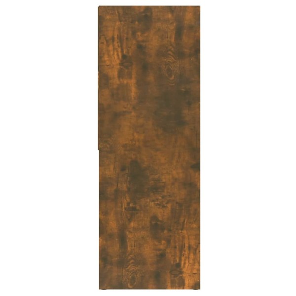 Estantería madera contrachapada color roble ahumado 67x24x161cm