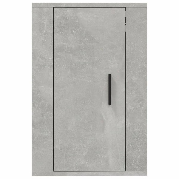 Muebles para TV de pared 2 uds gris hormigón 40x34,5x60 cm