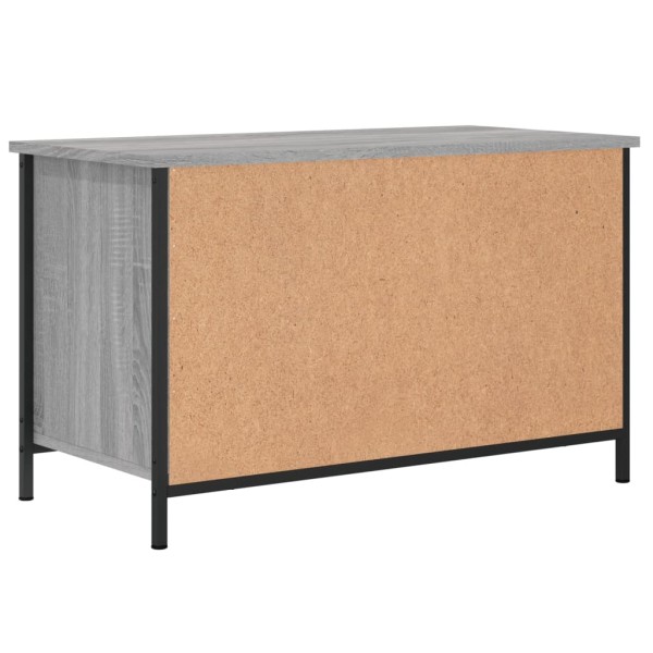 Mueble para TV madera contrachapada gris Sonoma 80x40x50 cm