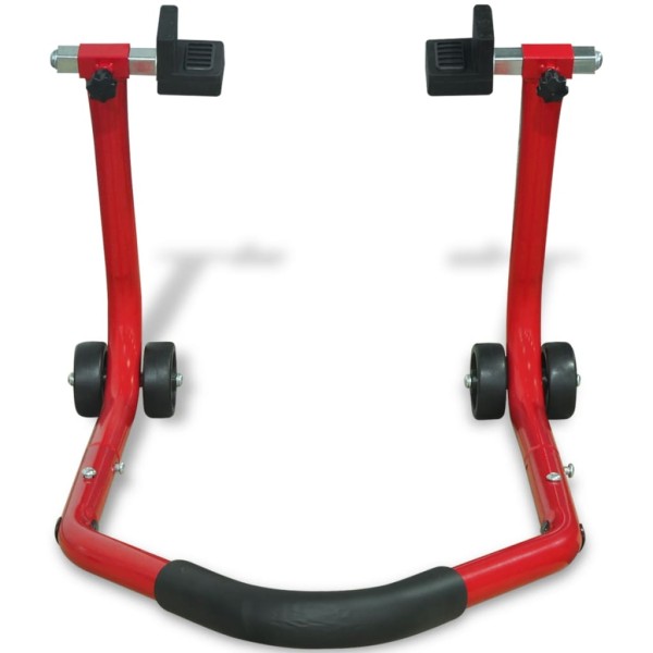 Soporte trasero para motocicleta rojo