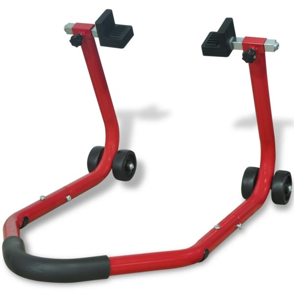 Soporte trasero para motocicleta rojo