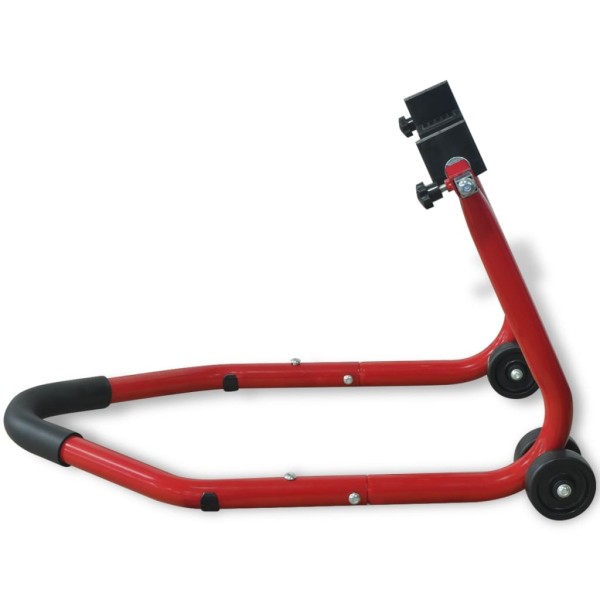 Soporte trasero para motocicleta rojo