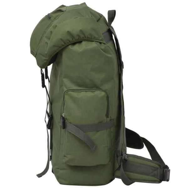 Mochila militar 65 L verde