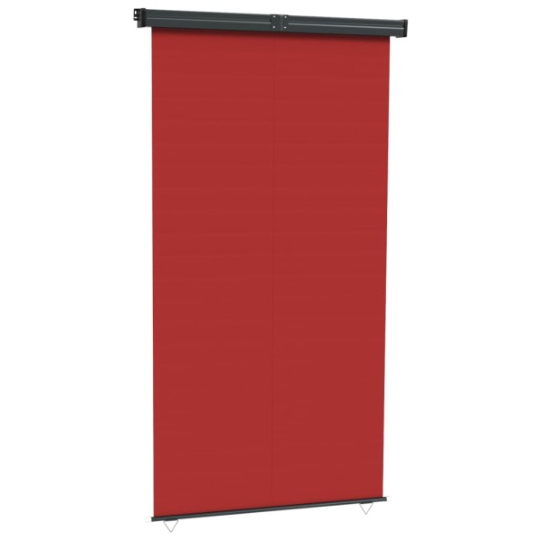 Toldo lateral de balcón rojo 175x250 cm