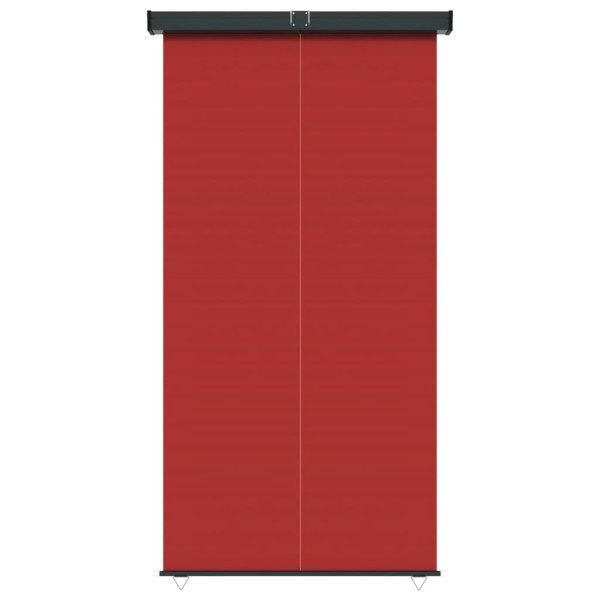 Toldo lateral de balcón rojo 175x250 cm