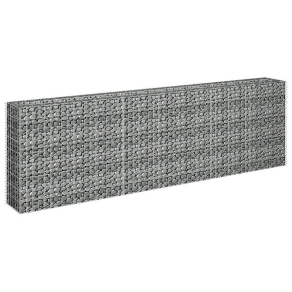 Arriate de gaviones de acero galvanizado 270x30x90 cm