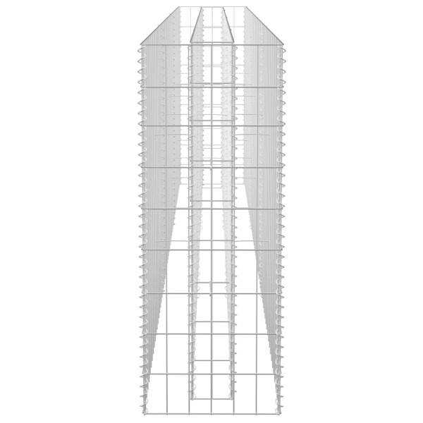 Arriate de gaviones de acero galvanizado 270x30x90 cm