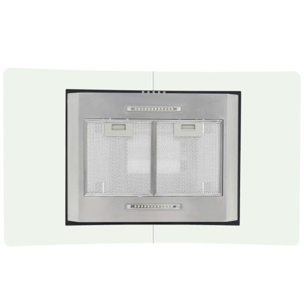 Campana extractora de techo 90 cm acero inoxidable 756 m³/h LED