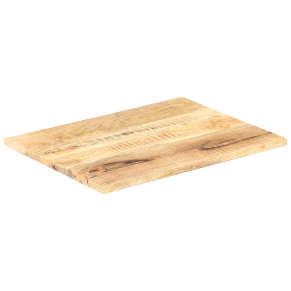 Superficie de mesa madera maciza de mango 25-27 mm 70x60 cm