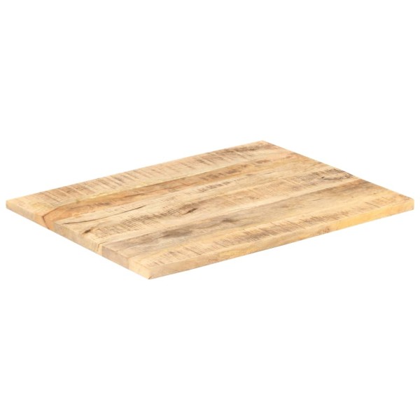 Superficie de mesa madera maciza de mango 25-27 mm 70x60 cm