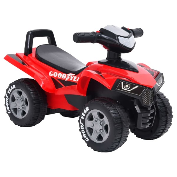 Quad correpasillos infantil Good Year rojo