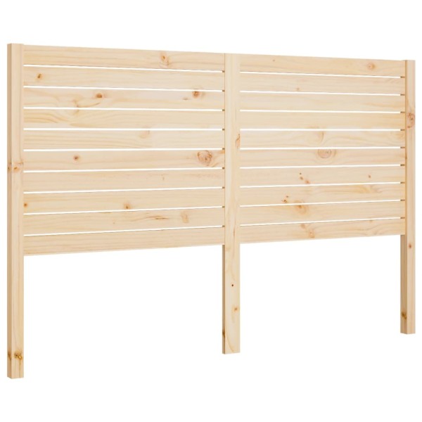 Cabecero de cama madera maciza de pino 126x4x100 cm