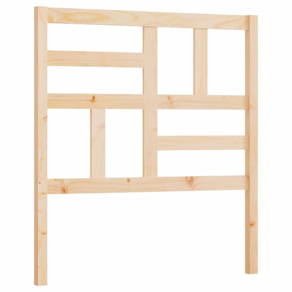 Cabecero de cama madera maciza de pino 96x4x104 cm